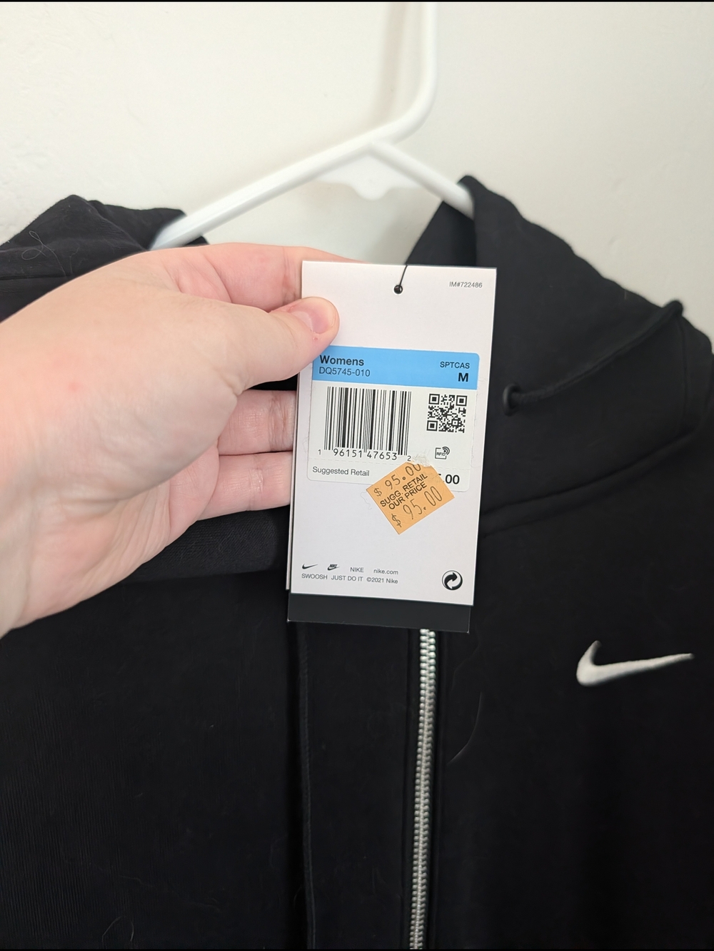 Nike Sportswear Phoenix Fleece
Women's Oversized Long Full-Zip Hoodie - Picture 3 of 3